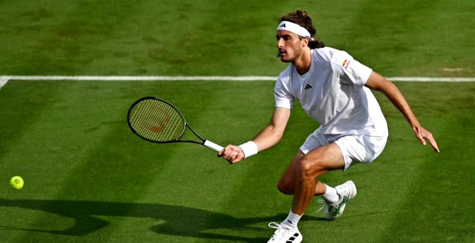 爱游戏2026-温网逆转戴维斯杯，西西帕斯统治全场